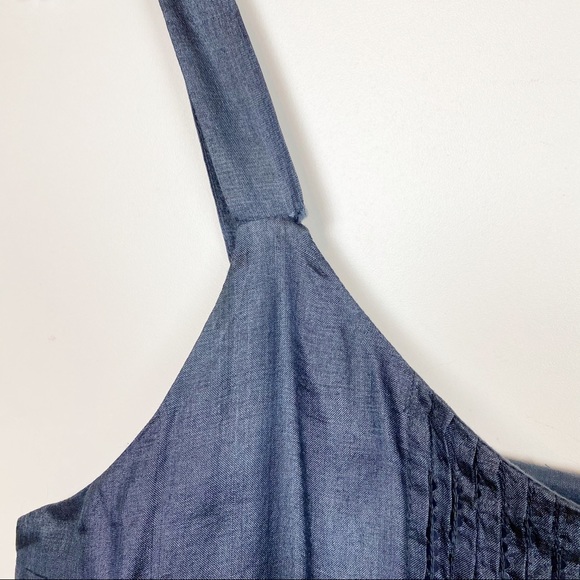 Eileen Fisher Silk Tunic Sleeveless Pintuck Sequin - Picture 5 of 5